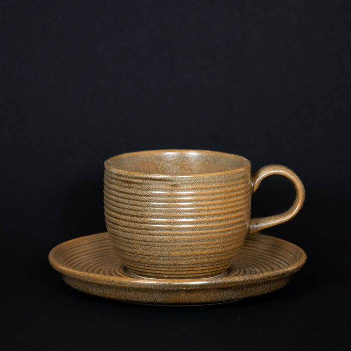 Tasse und Unterteller - Kaffeekirsche Roastery Edition