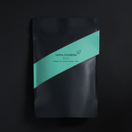 Peru Santa Catarina Kaffee-Filter, 250g, schwarze Verpackung, hochwertiger Kaffeefilter für aromatischen Kaffee